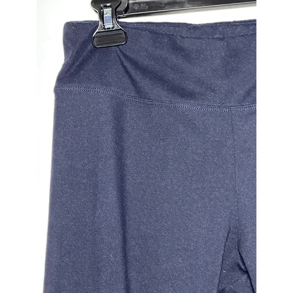 Balance Collection Navy Blue Capri Leggings Athletic Workout Activewear Size L - Picture 6 of 8